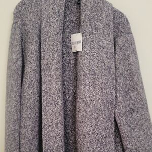 Forever 21 Heathered Gray Cardigan Unisex